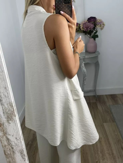 Honeycomb Strapless Jumpsuit Set