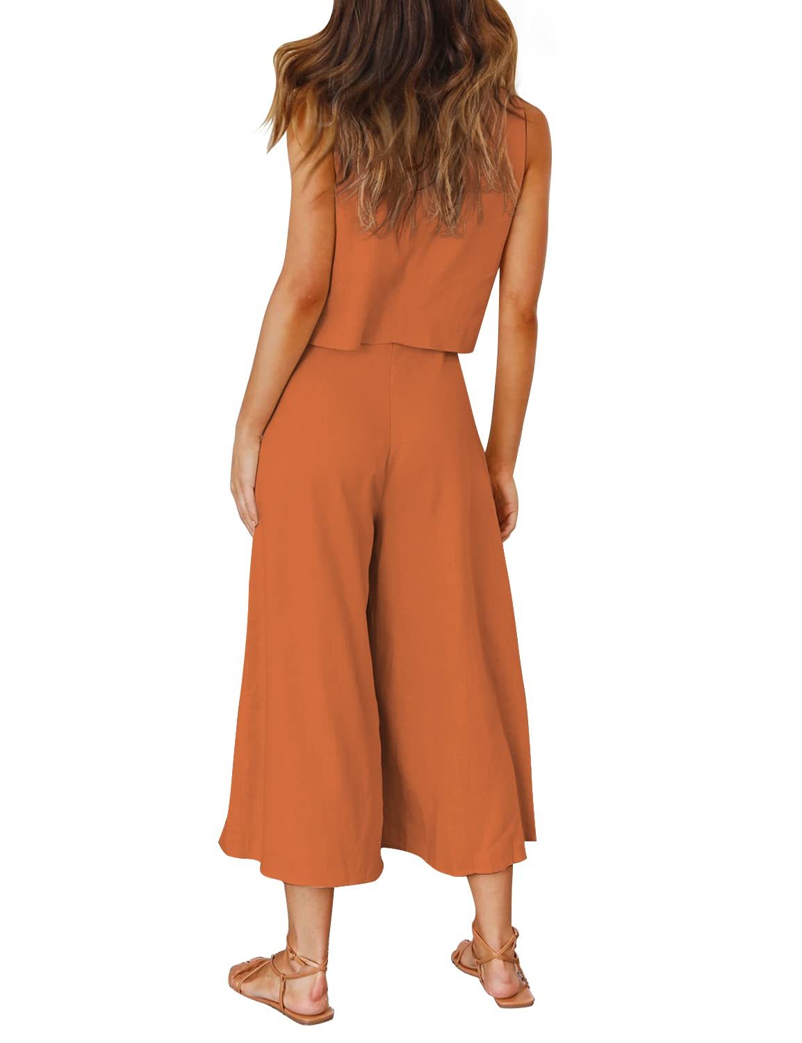 Plus Size Friendly Cropped Jumpsuit