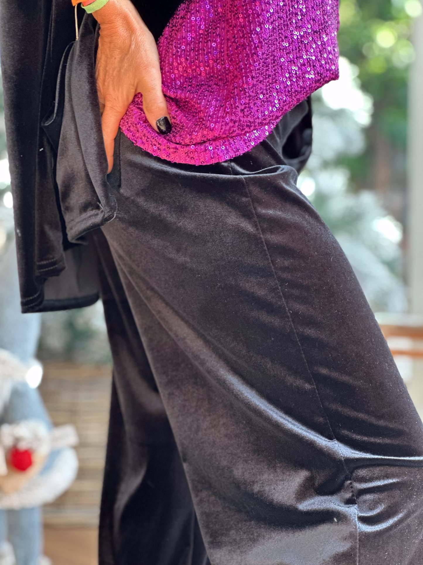 CONJUNTO JADE TERCIOPELO PISTACHO