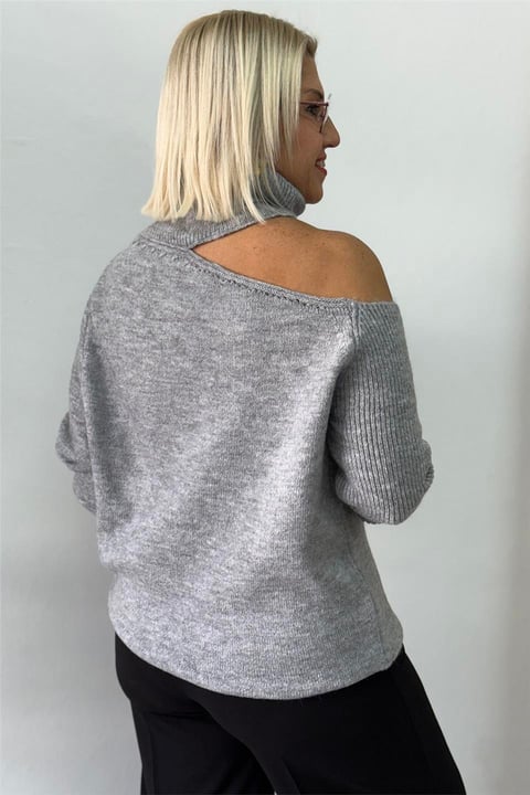 CLEARANCE SALE🔥Relaxed Fit Off-Shoulder Sweater