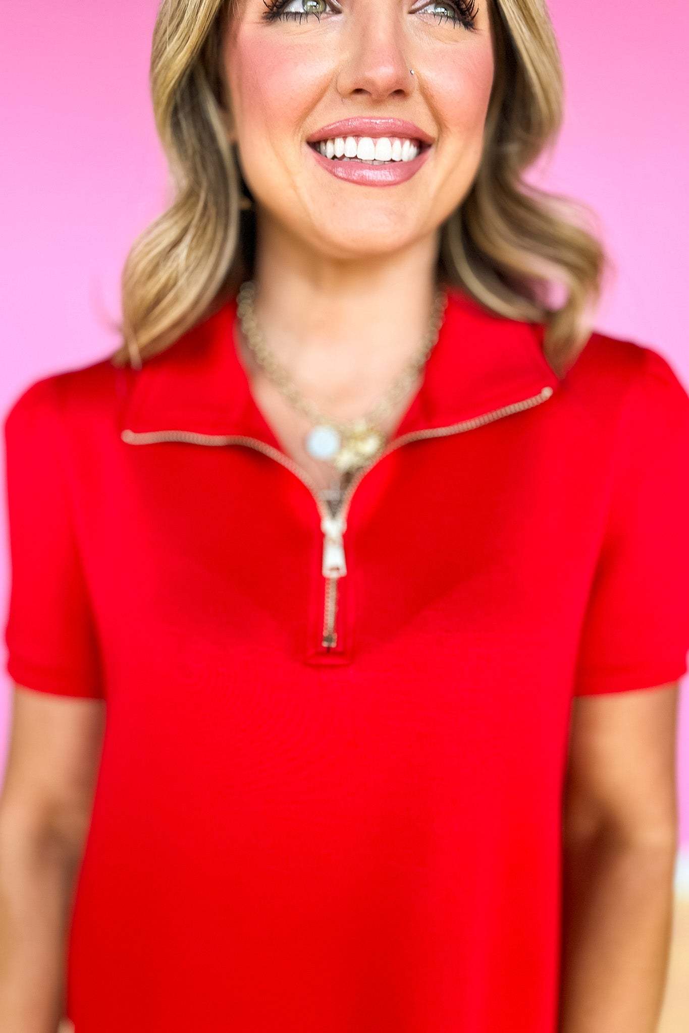 Zipper Everyday Dress In Air