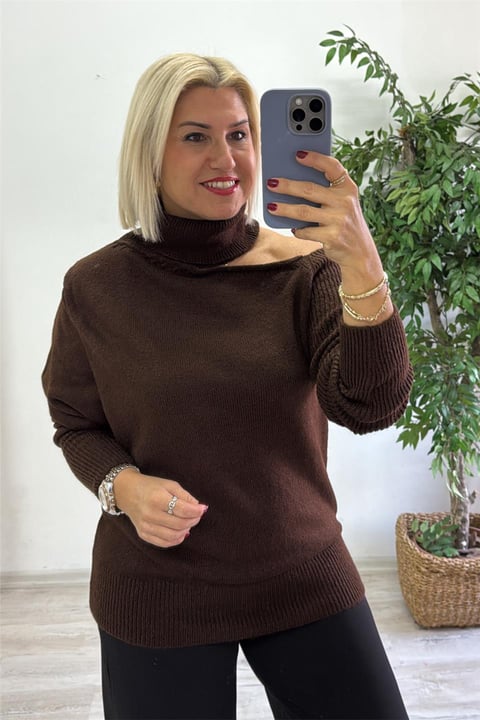 CLEARANCE SALE🔥Relaxed Fit Off-Shoulder Sweater