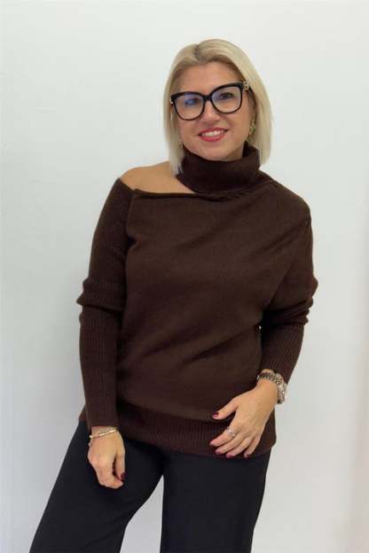 CLEARANCE SALE🔥Relaxed Fit Off-Shoulder Sweater