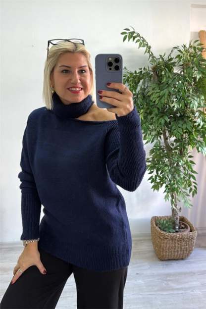 CLEARANCE SALE🔥Relaxed Fit Off-Shoulder Sweater