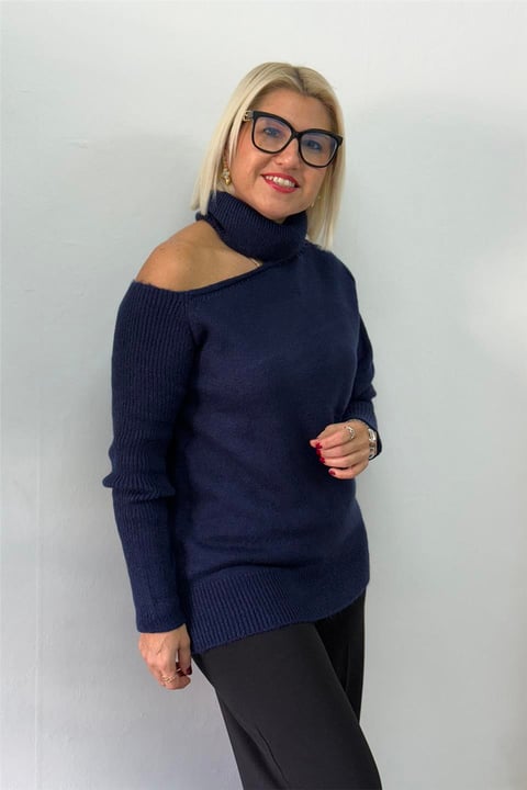 CLEARANCE SALE🔥Relaxed Fit Off-Shoulder Sweater