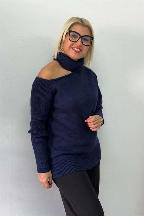 CLEARANCE SALE🔥Relaxed Fit Off-Shoulder Sweater