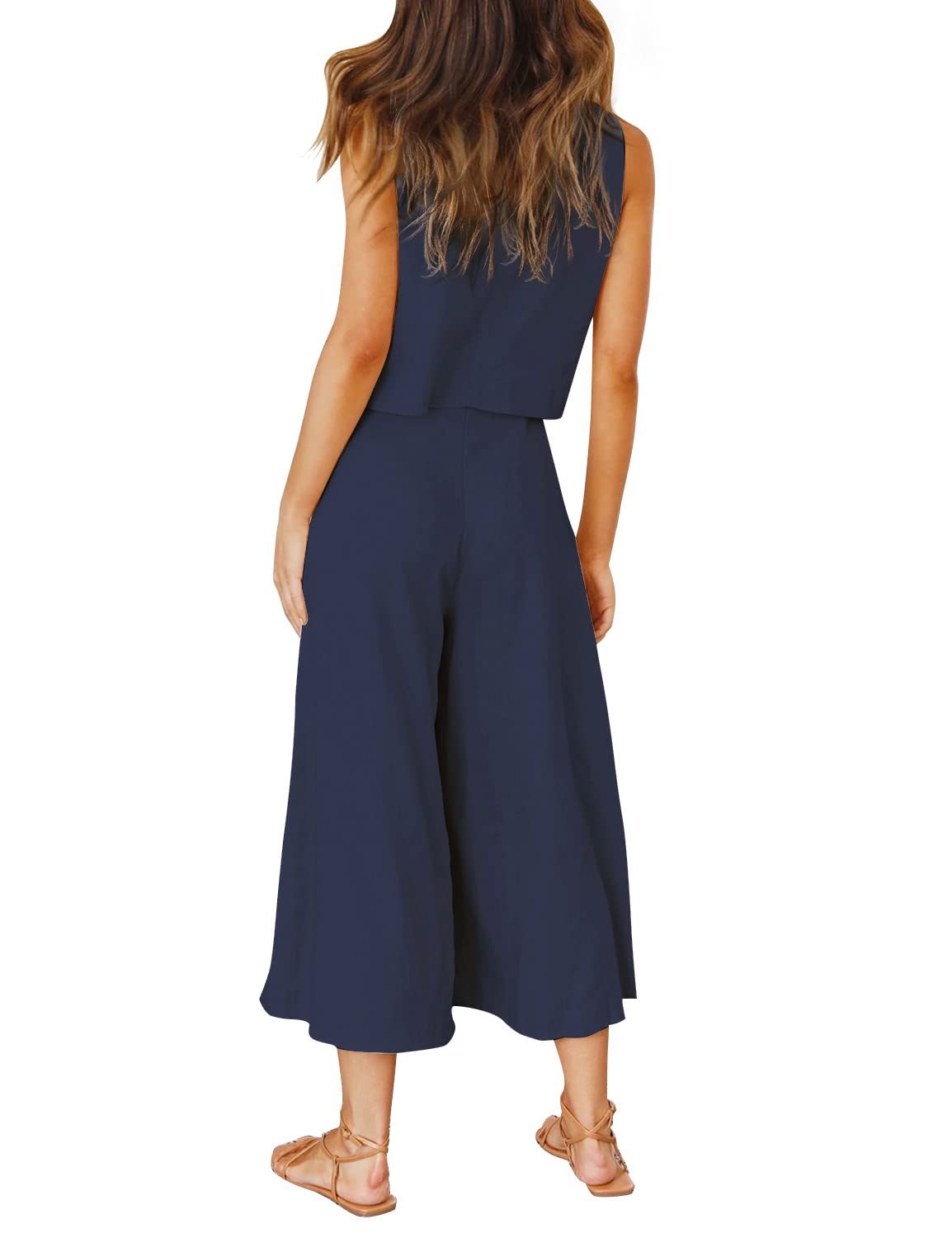 Plus Size Friendly Cropped Jumpsuit