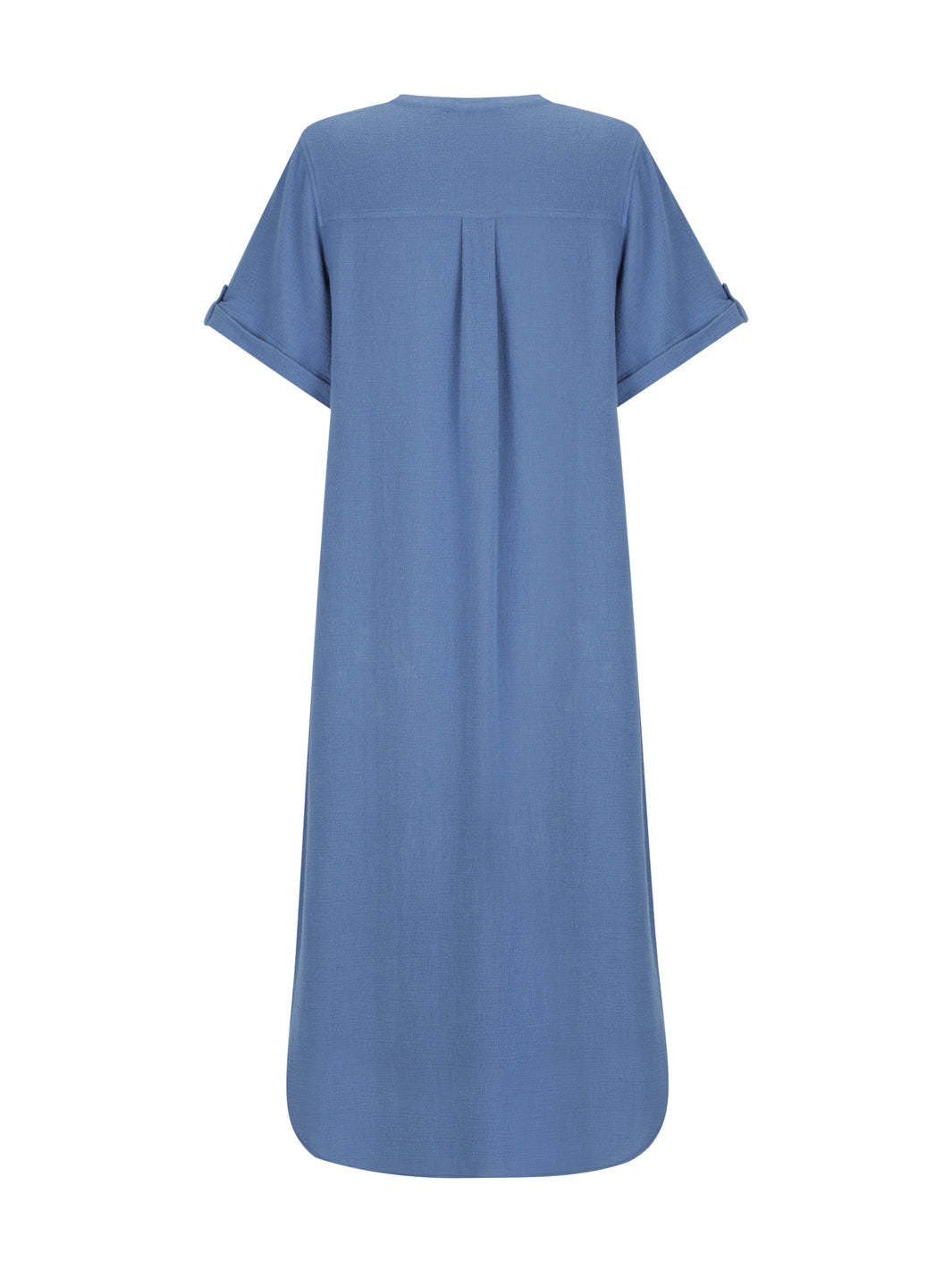 Loose Button Midi Dress