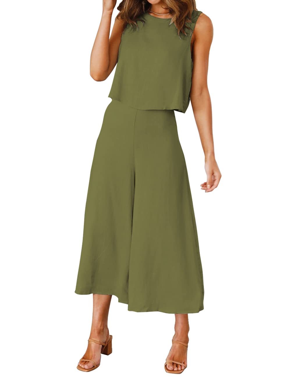 Plus Size Friendly Cropped Jumpsuit