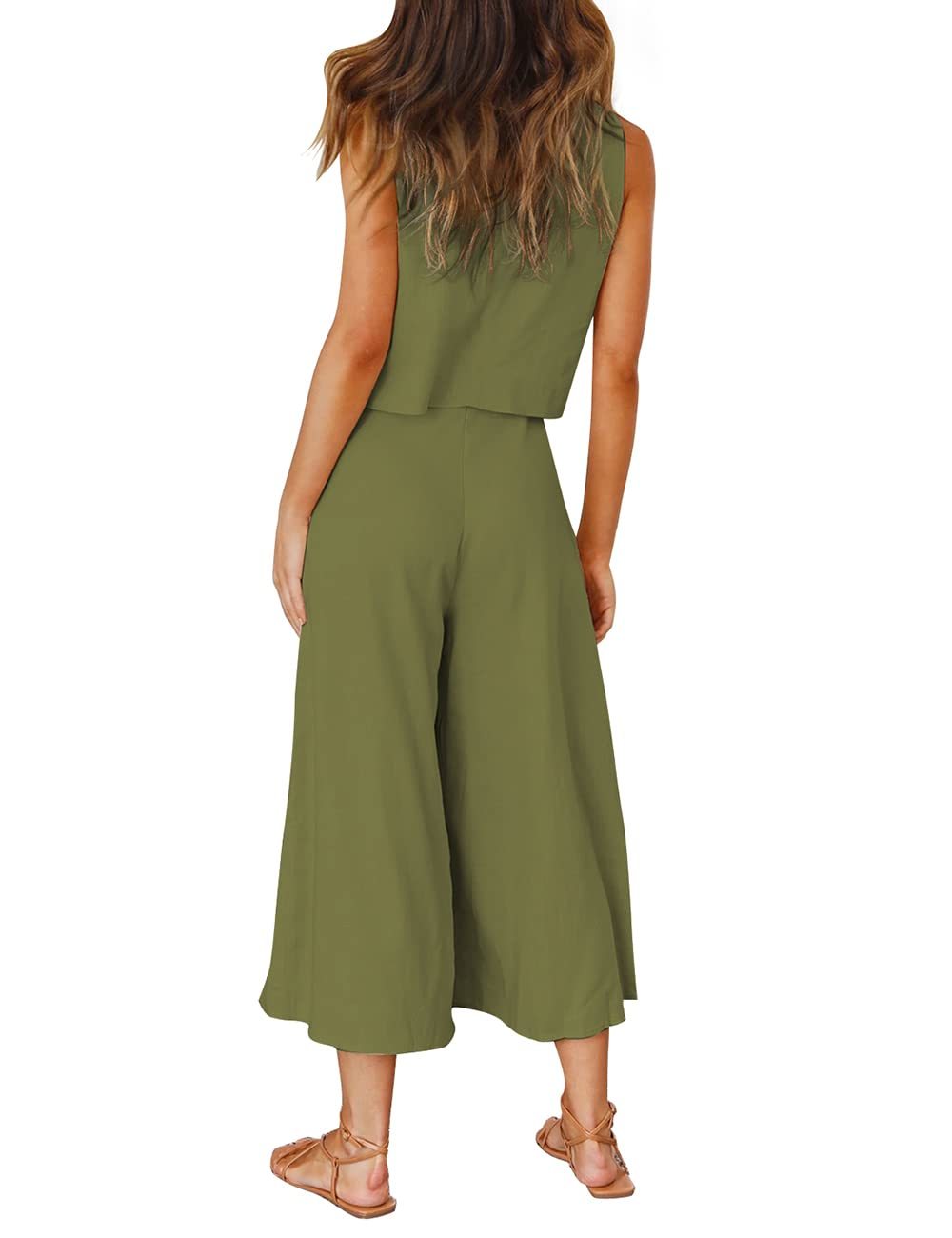 Plus Size Friendly Cropped Jumpsuit