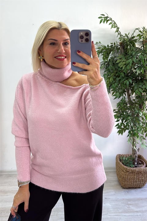 CLEARANCE SALE🔥Relaxed Fit Off-Shoulder Sweater