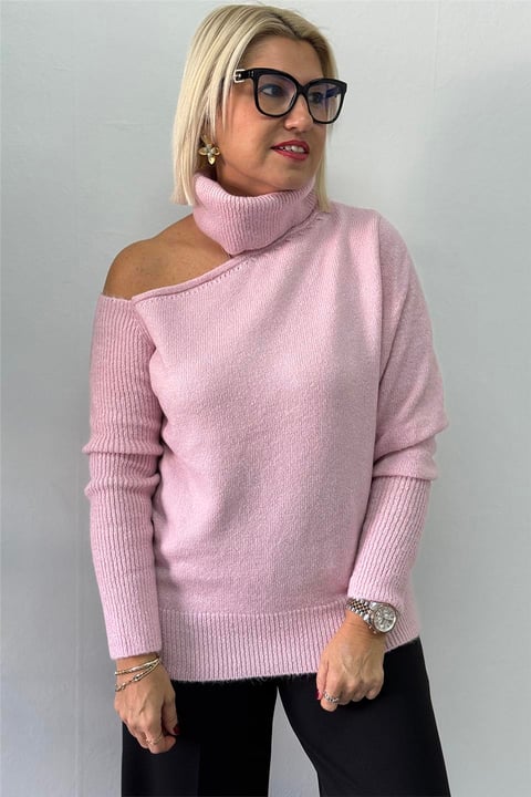 CLEARANCE SALE🔥Relaxed Fit Off-Shoulder Sweater