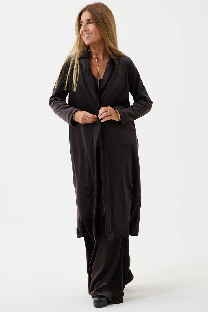 CLEARANCE SALE🔥 Soft Velvet Trench Coat