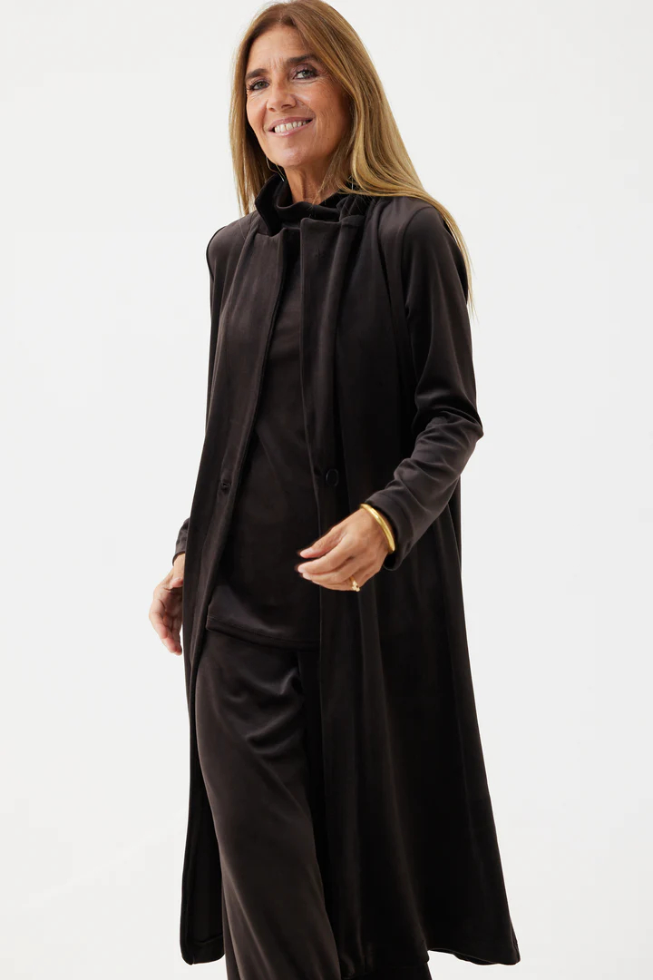 CLEARANCE SALE🔥 Soft Velvet Trench Coat