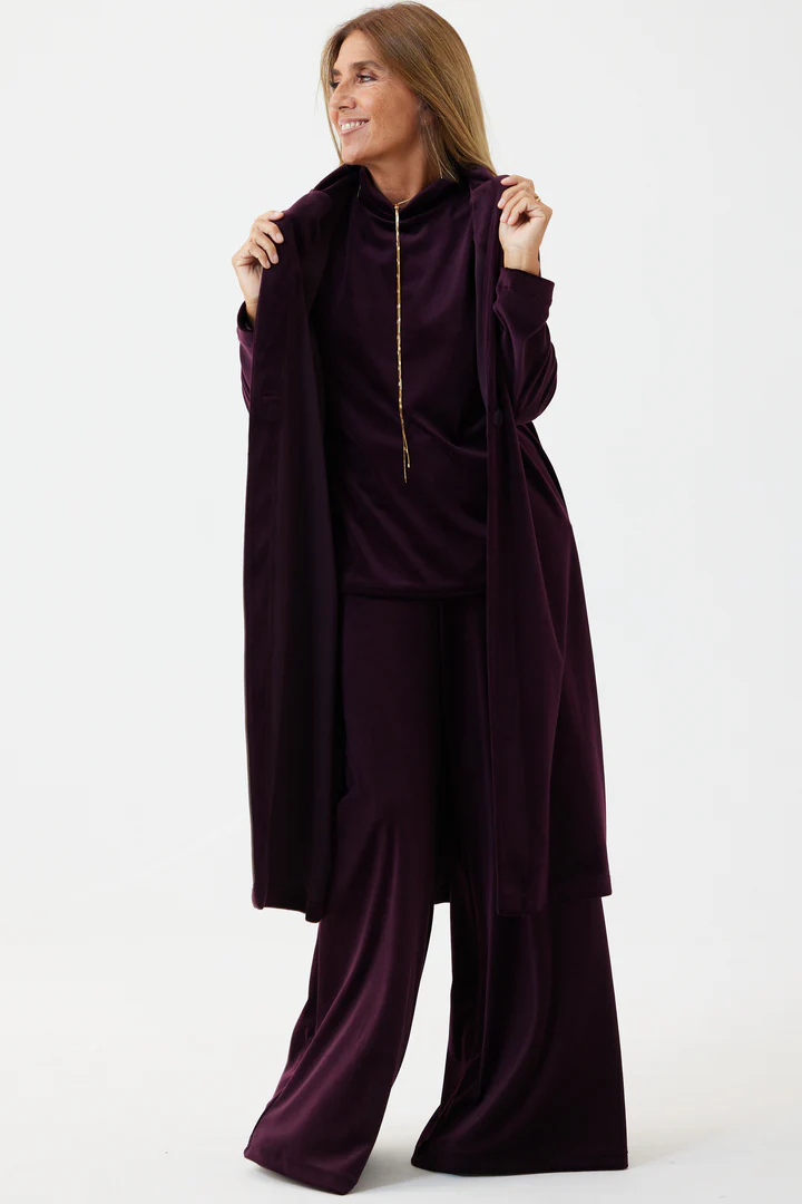 CLEARANCE SALE🔥 Soft Velvet Trench Coat