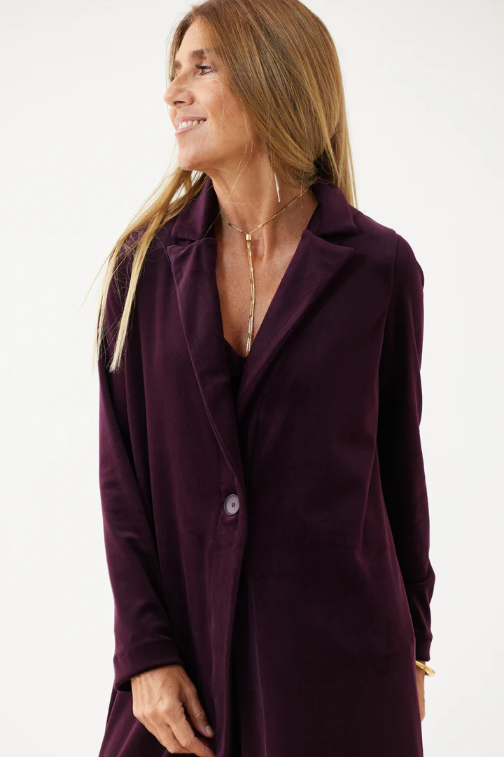 CLEARANCE SALE🔥 Soft Velvet Trench Coat