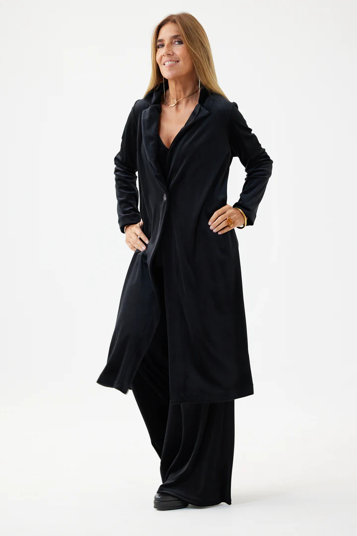 CLEARANCE SALE🔥 Soft Velvet Trench Coat