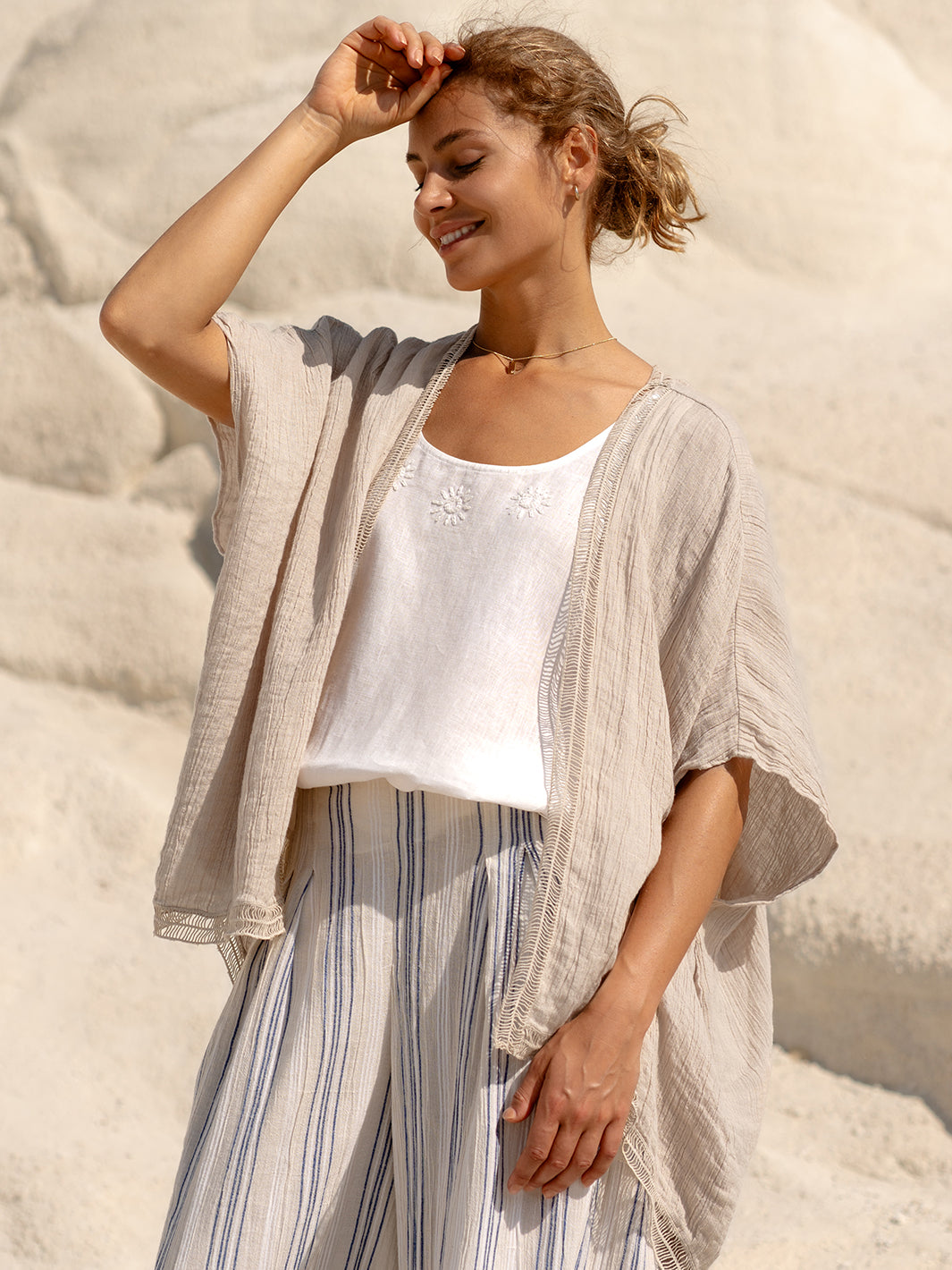 Lightweight Linen Kimono