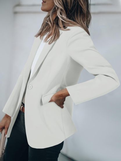 Open Front Long Sleeve Blazer