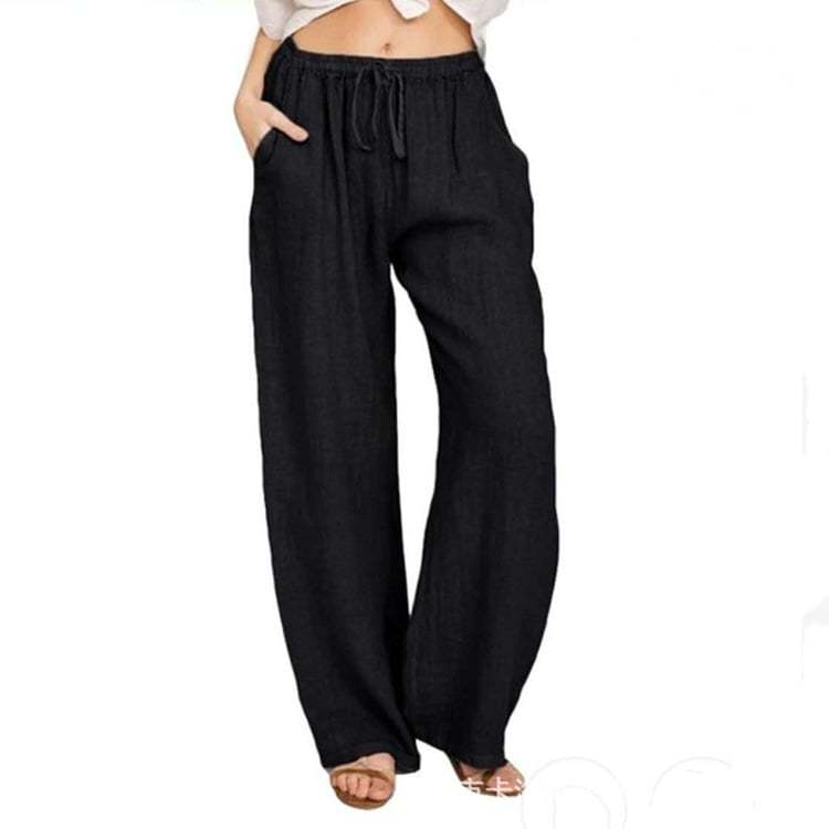 Woman's Cotton Linen Pants-Buy 2 Free Shipping