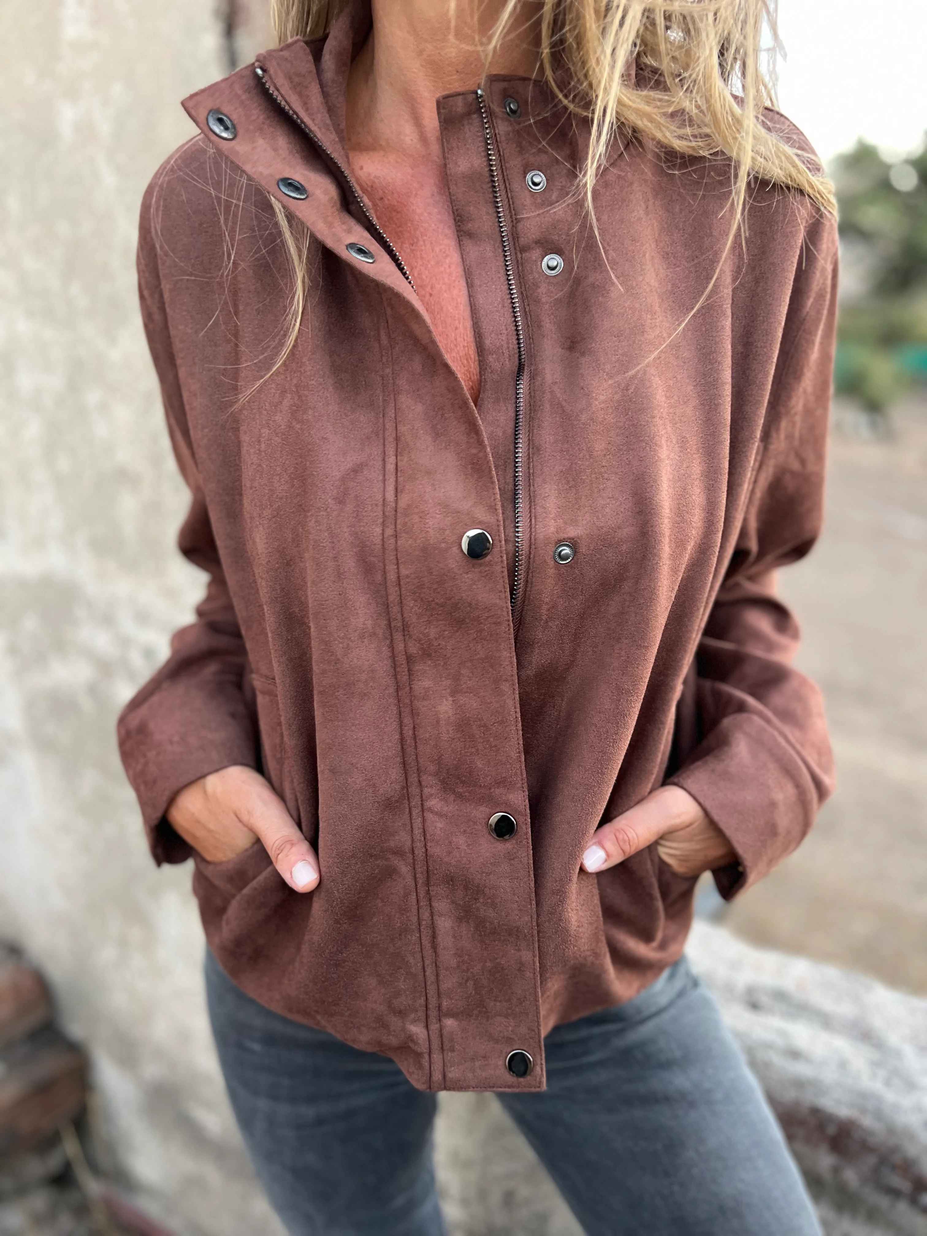 CLEARANCE SALE🔥Classic Suede Jacket