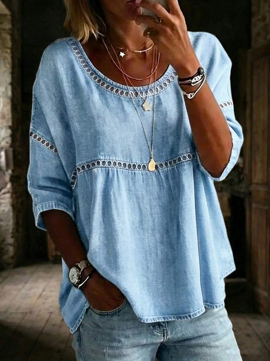 New Arrivals🔥 Women's Vintage Casual Loose Linen Blouse Shirt