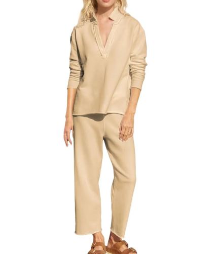 Women Tracksuits 2 Piece Set Pullover Sweatshirt