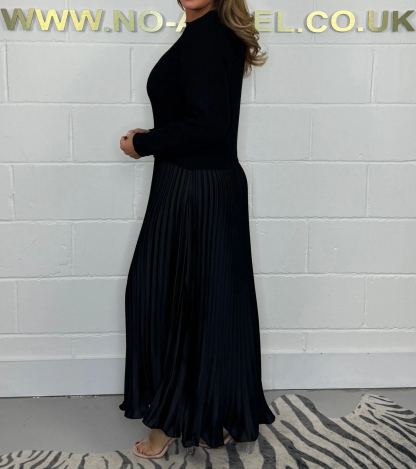 PRE-ORDER!! Long Sleeve Jumper & Pleated Bottom Dress (5 Colours)
