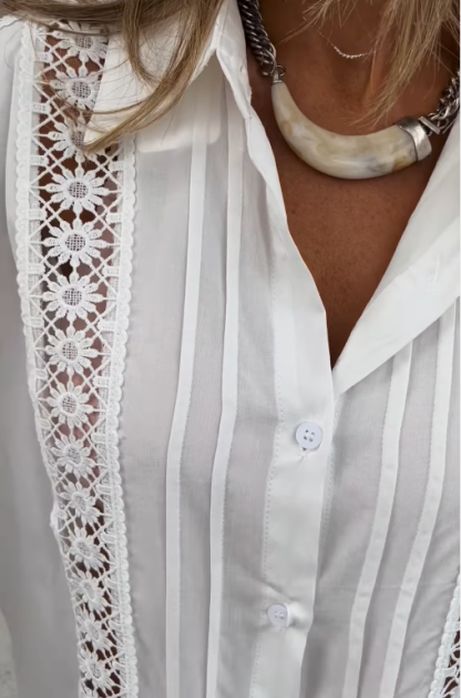 Vintage Style Lace Shirt