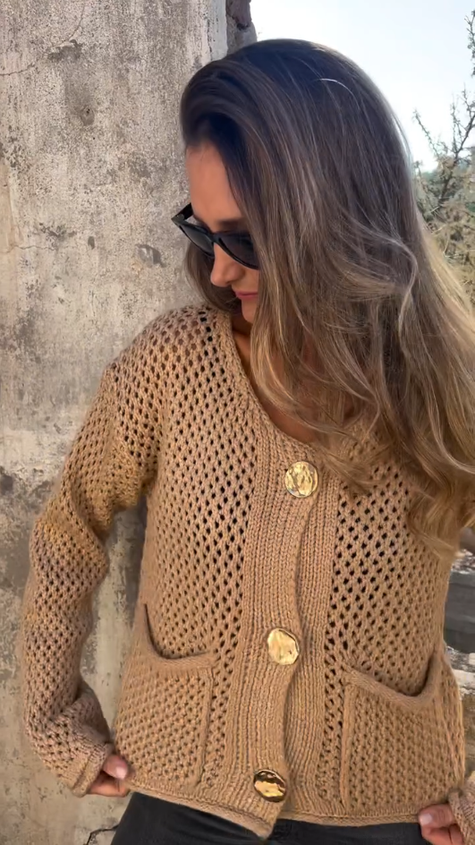 CLEARANCE SALE🔥Comfort Vest with Gold Buttons