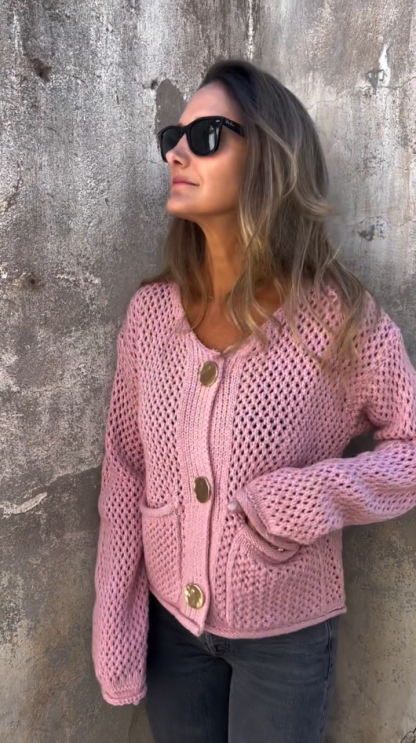 CLEARANCE SALE🔥Comfort Vest with Gold Buttons