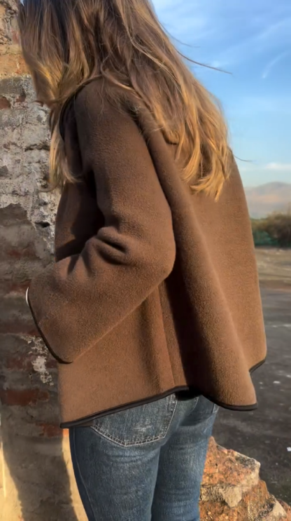 CLEARANCE SALE🔥Plus Size Colorblock Cardigan