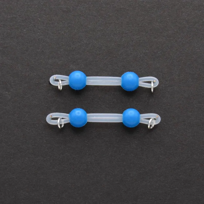  Barbell Style Fake Nipple Piercings