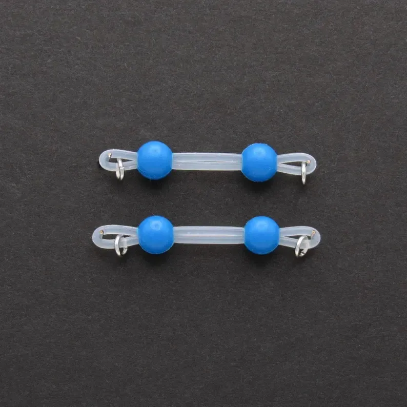 Barbell Style Fake Nipple Piercings