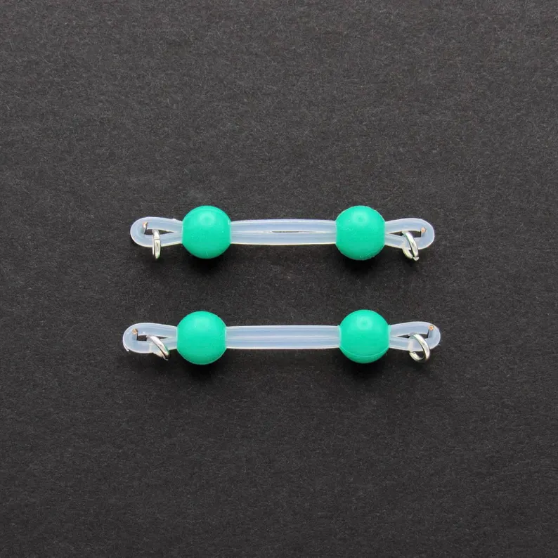  Barbell Style Fake Nipple Piercings