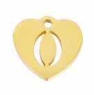 Custom letter nipple clamps