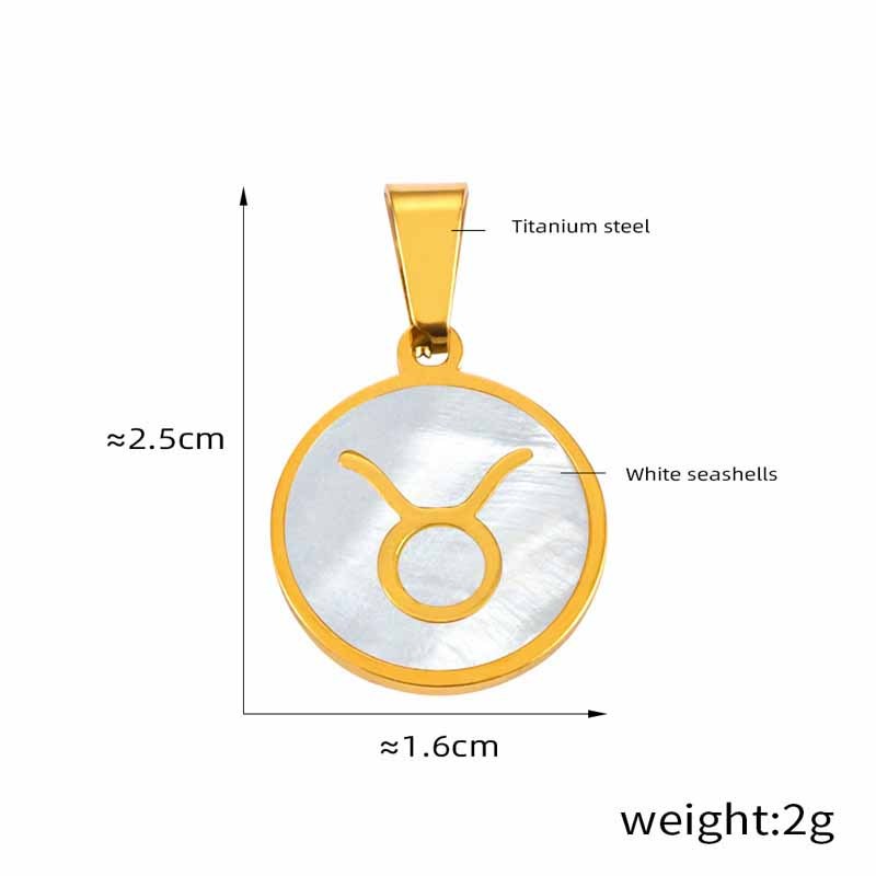 Adjustable nipple decoration - custom zodiac sign