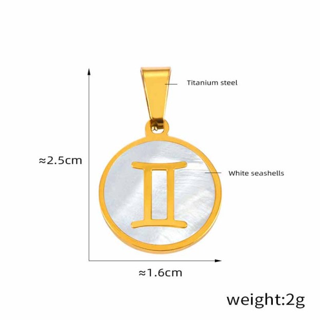 Adjustable nipple decoration - custom zodiac sign