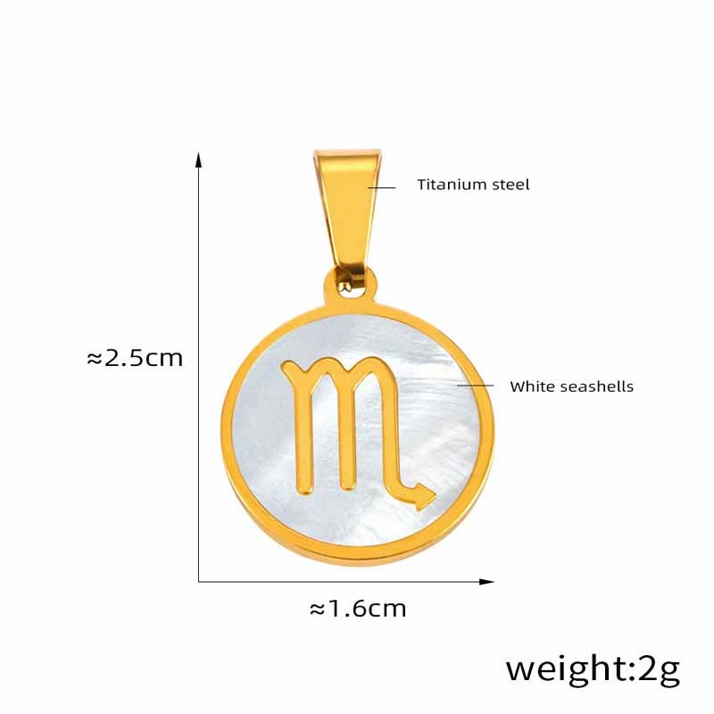 Adjustable nipple decoration - custom zodiac sign