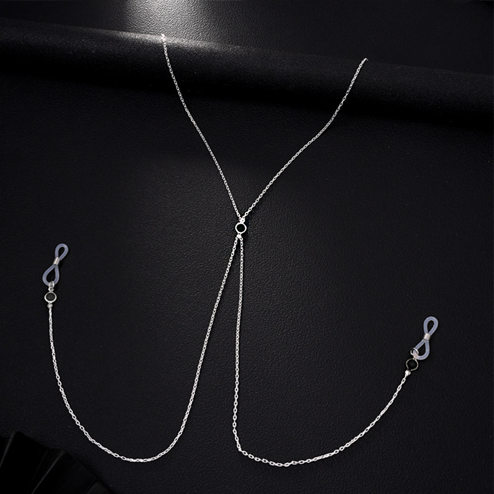 Natural Rhinestone Breast Chain