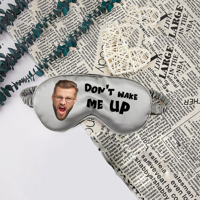 Funny face on eye patch-Thyye