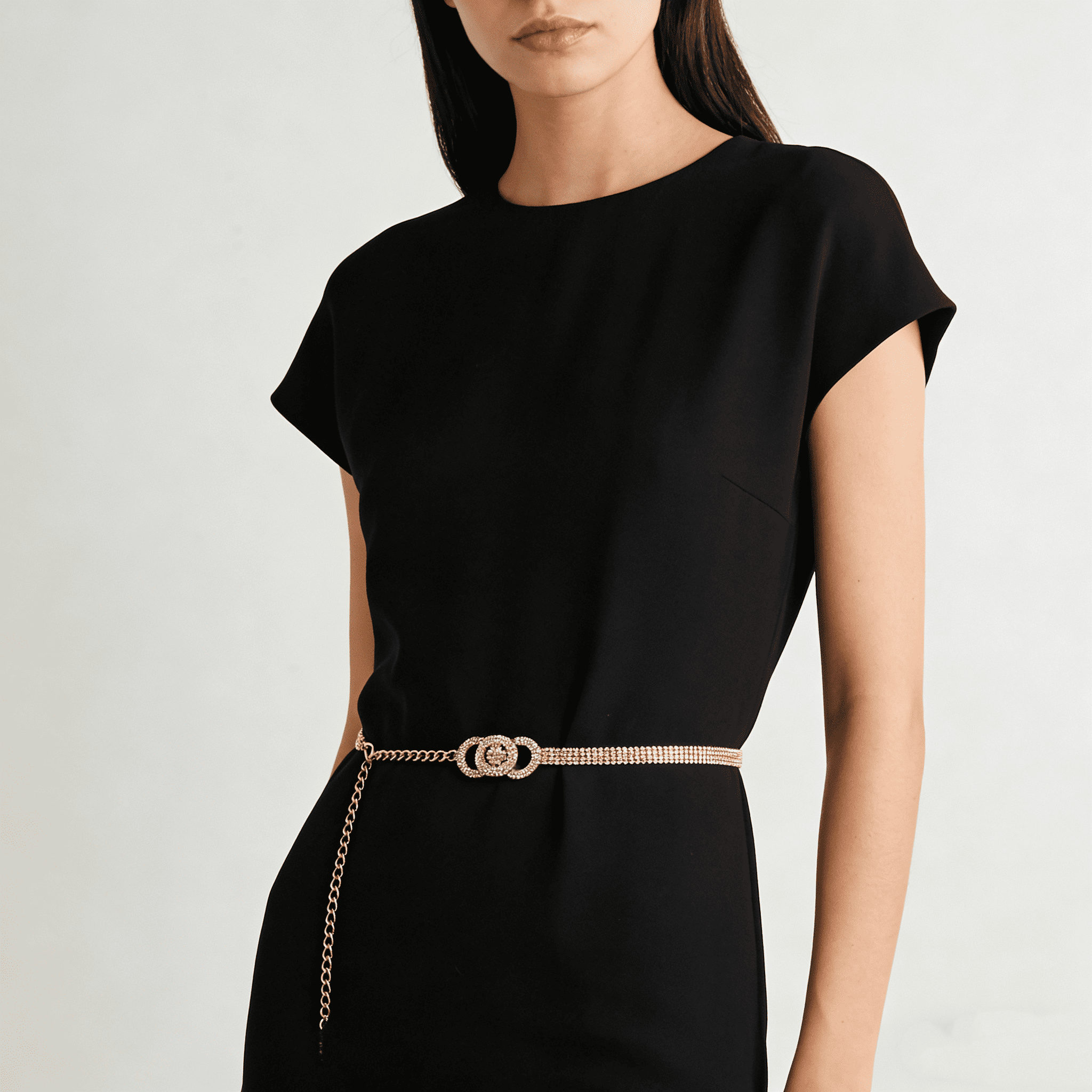 Gilded Diamond Double-Link