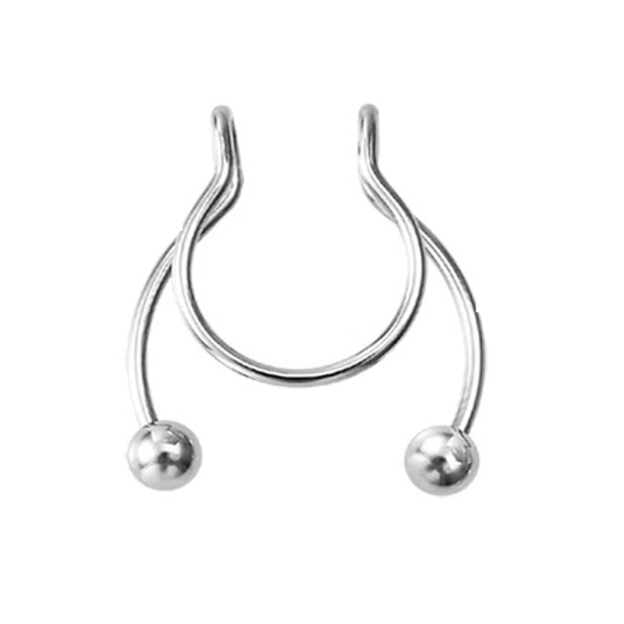 Horseshoe nose ring