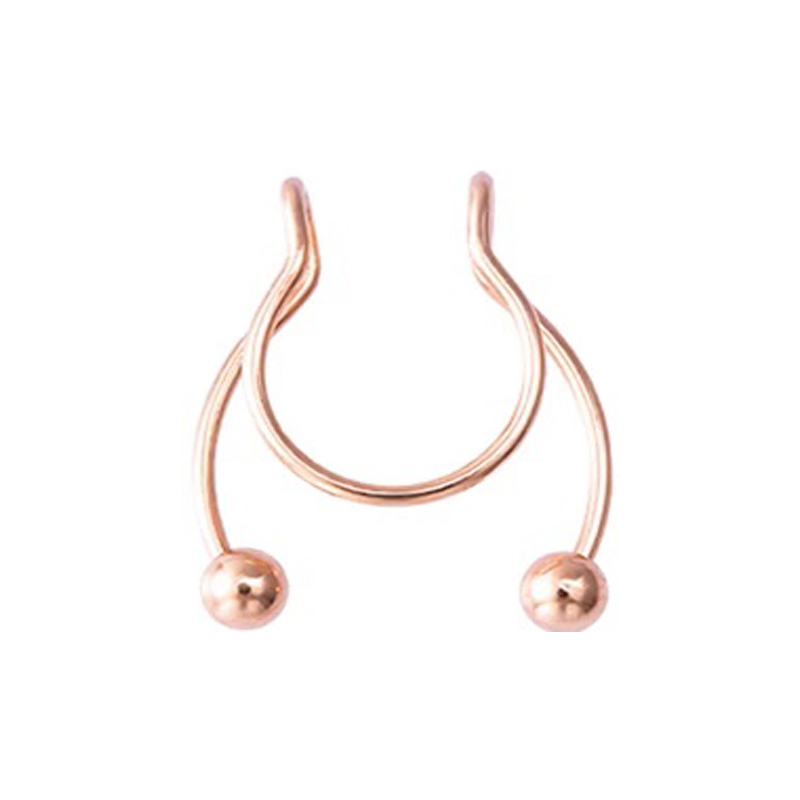 Horseshoe nose ring
