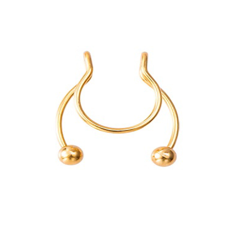 Horseshoe nose ring