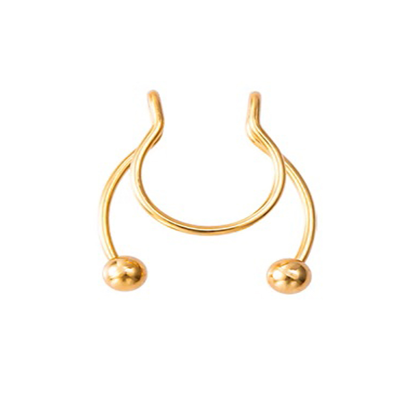 Horseshoe nose ring