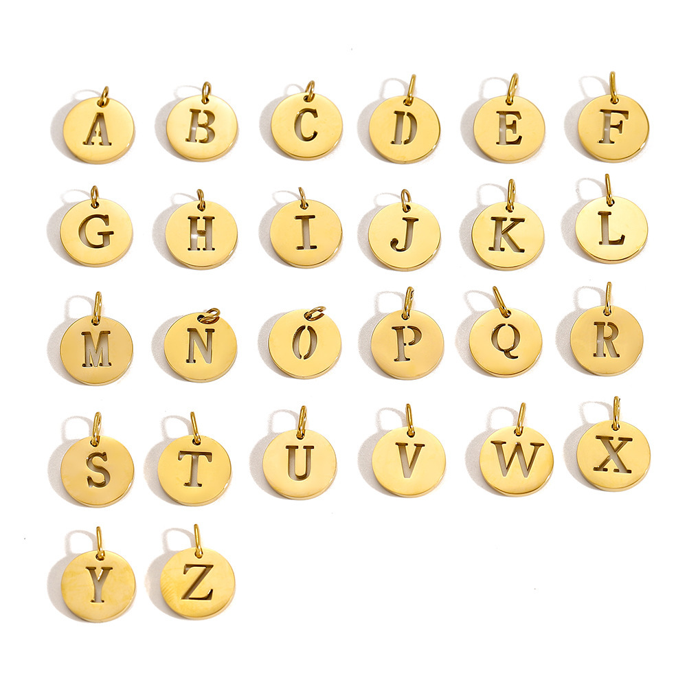 Openable small cylinder letter pendant necklace-Thyye