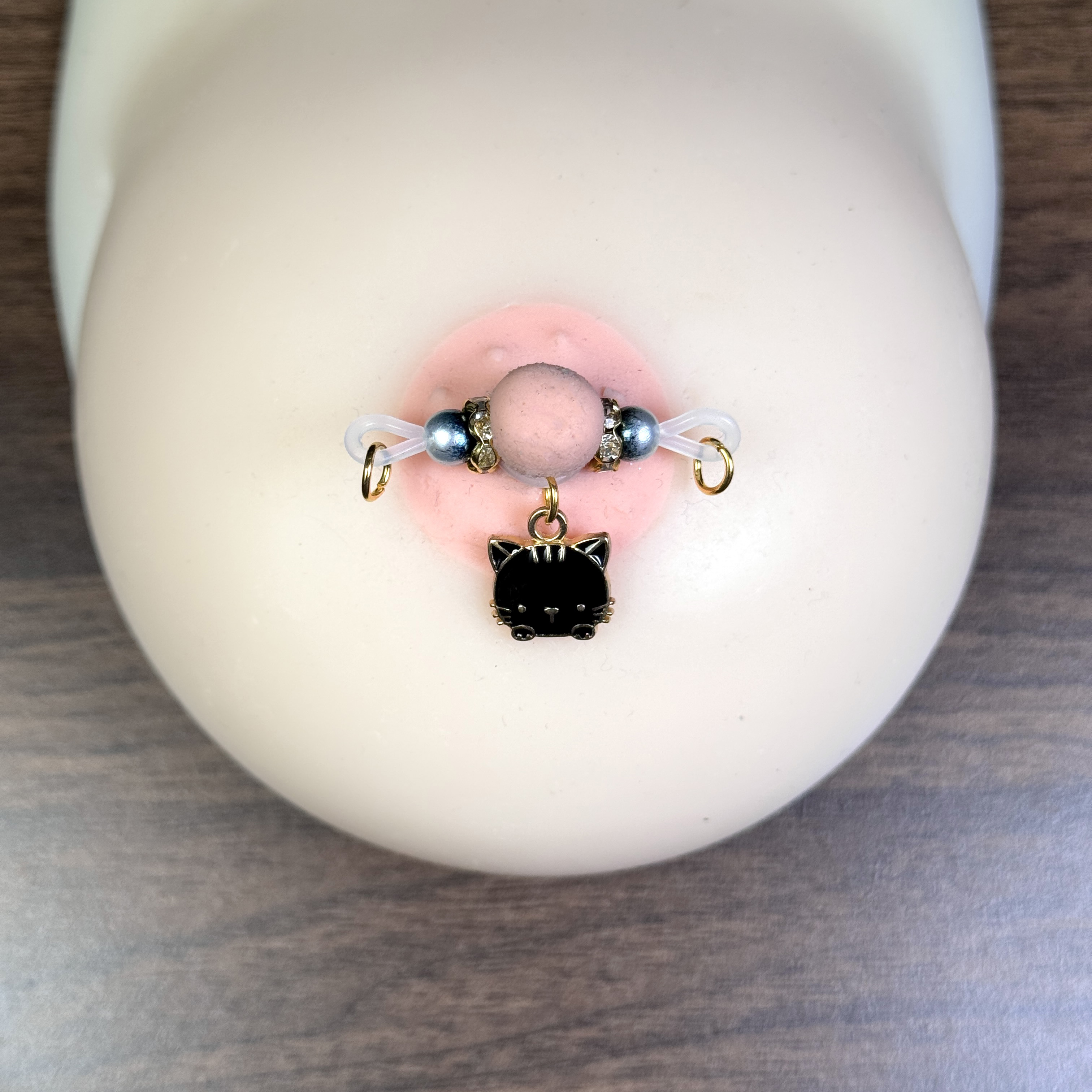 Midnight Cat Nipple Clips