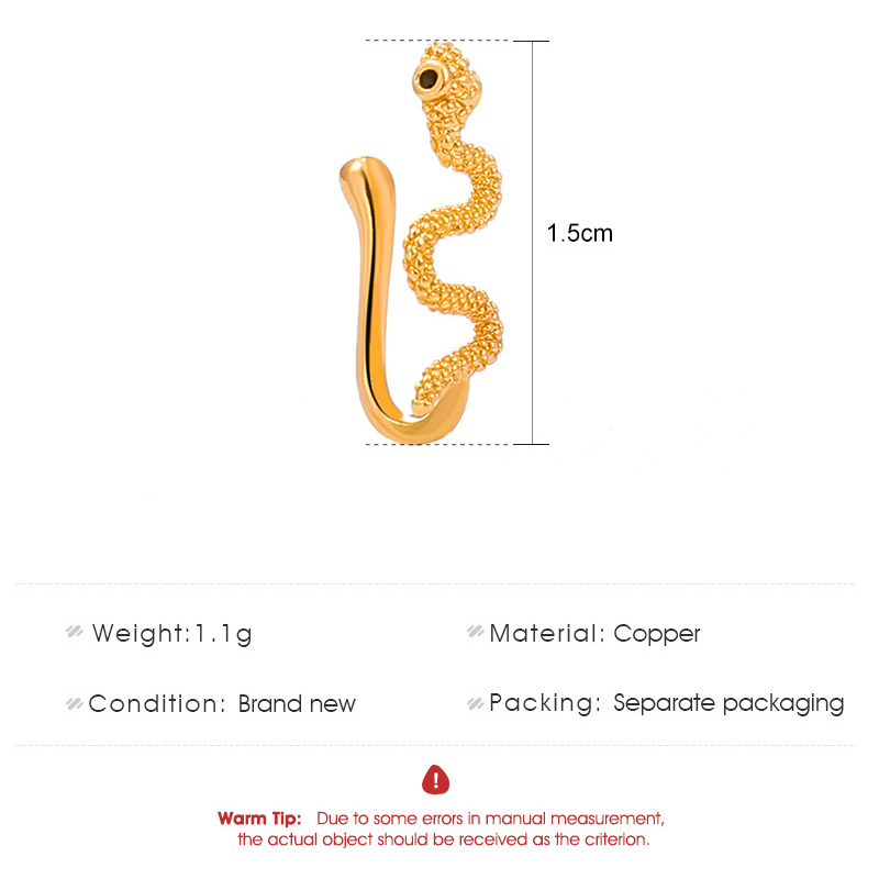 Snake nose stud