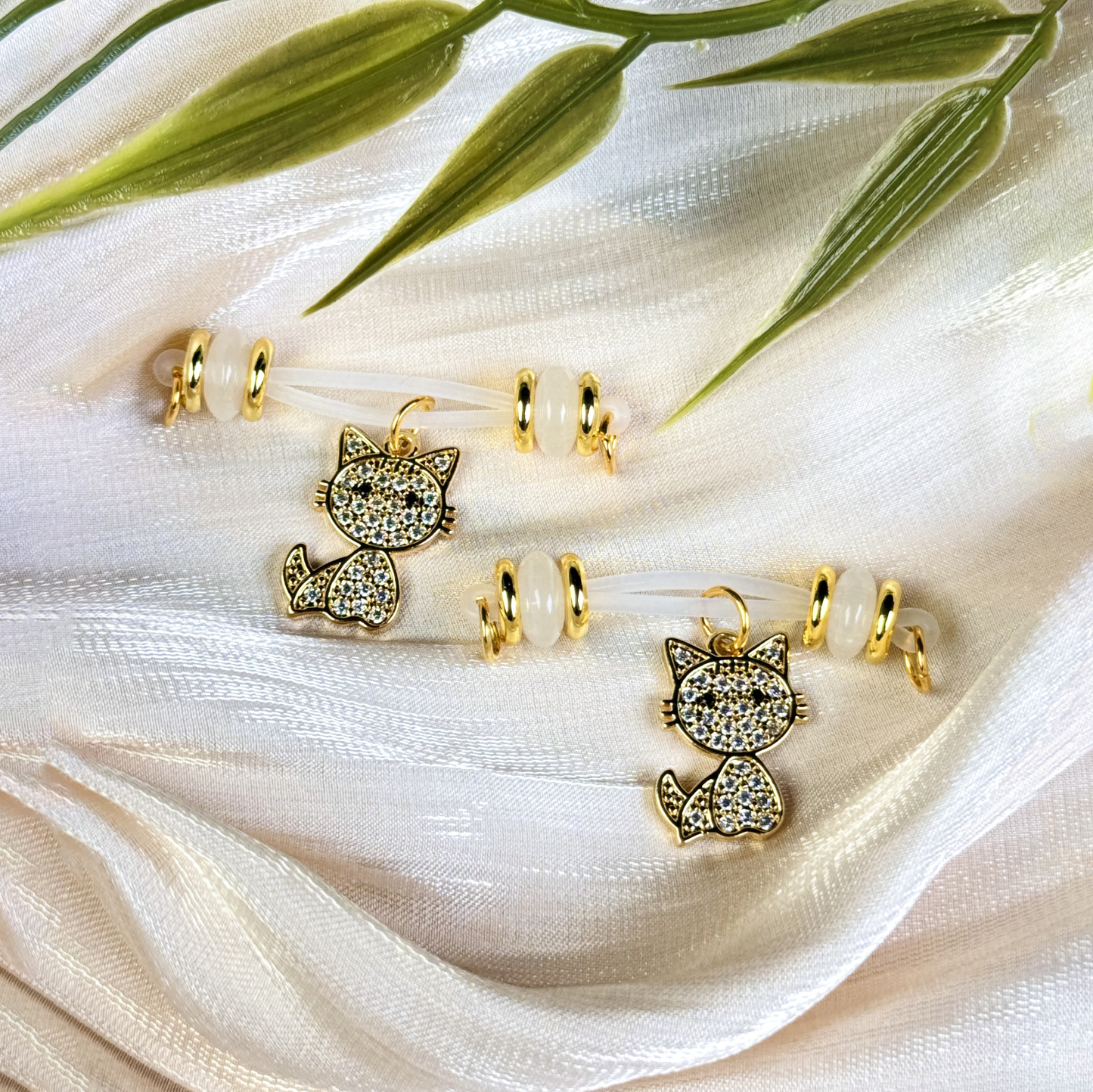 Golden Kitty Nipple Clamps
